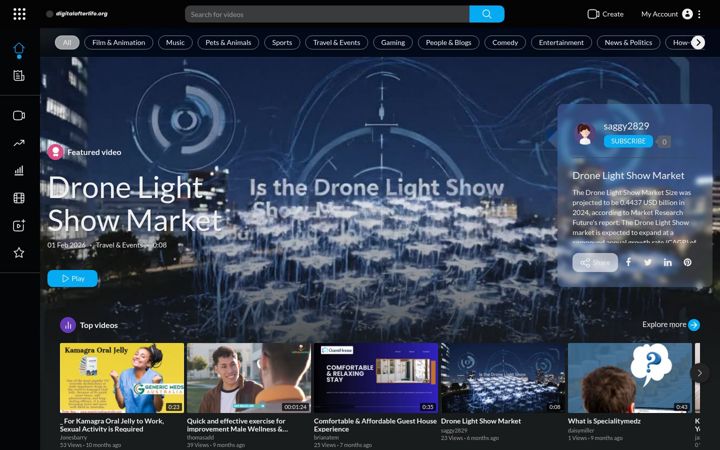Screenshot of digitalafterlife.org