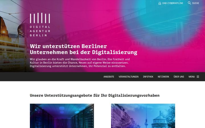 Screenshot of digitalagentur.berlin