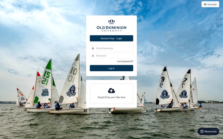 Skjermbilde av digitalassets.odu.edu