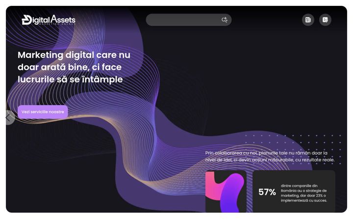 Skärmbild av digitalassets.ro