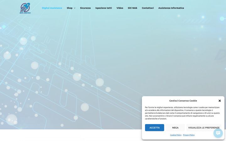 Posnetek zaslona digitalassistance.it