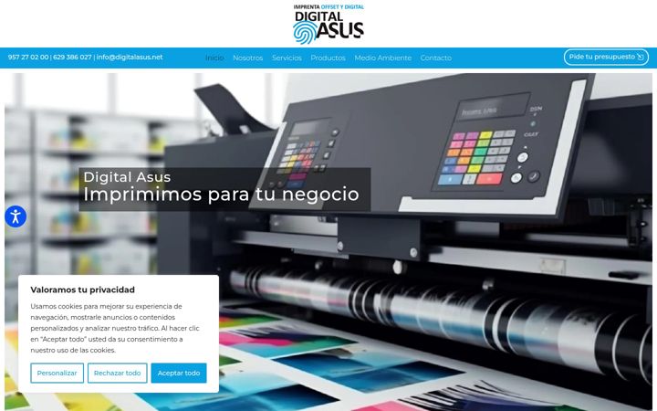 Screenshot ta' digitalasus.net