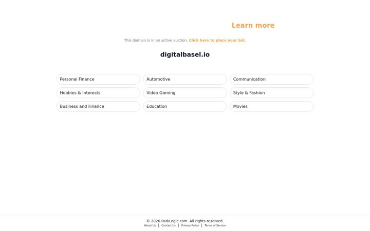 Екранна снимка на digitalbasel.io