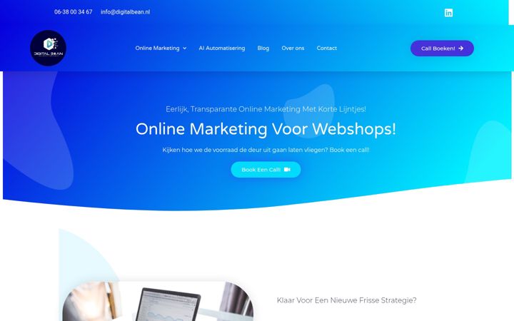 Képernyőkép: digitalbean.nl