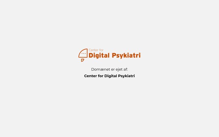 Screenshot of digitalbehandling.dk