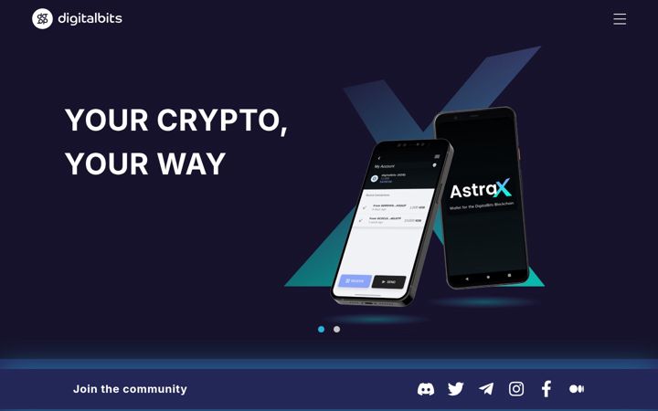 Екранна снимка на digitalbits.io