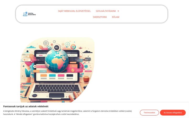Screenshot of digitalbooster.hu