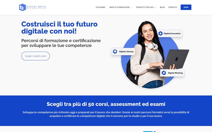 Screenshot of digitalbrick.it