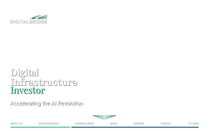 Screenshot von digitalbridge.com