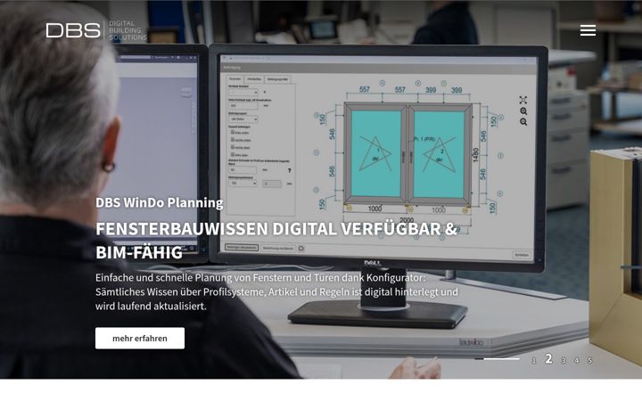 Screenshot of digitalbuilding.solutions