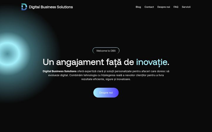 Skärmbild av digitalbusinesssolutions.ro