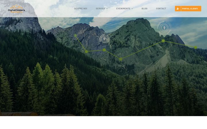 Skärmbild av digitalclimbers.ro