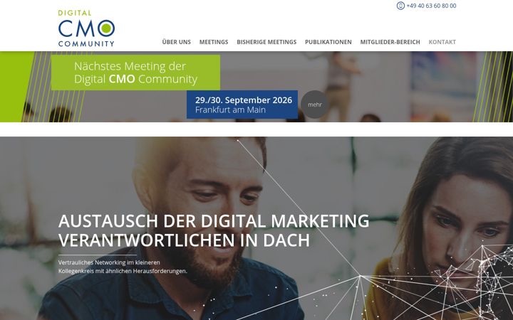 Screenshot of digitalcmocommunity.de