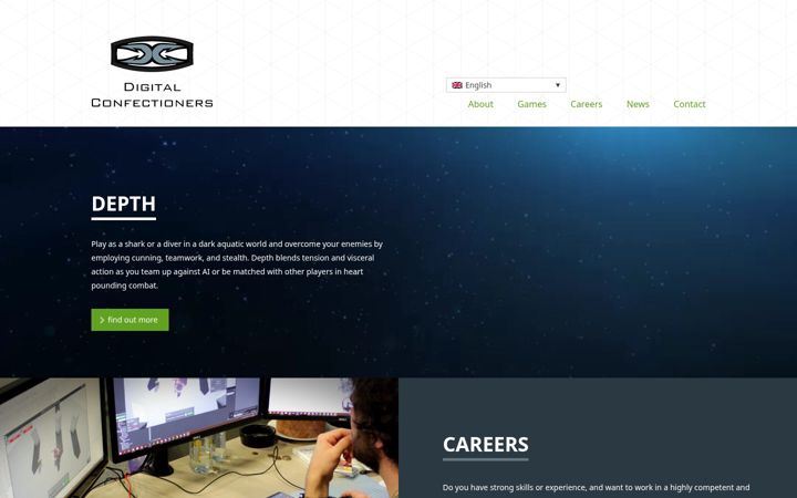 Screenshot of digitalconfectioners.com
