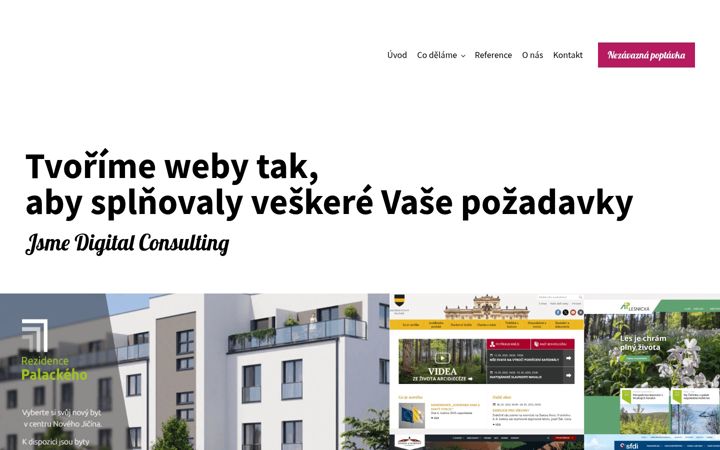 Skærmbillede af digitalconsulting.cz
