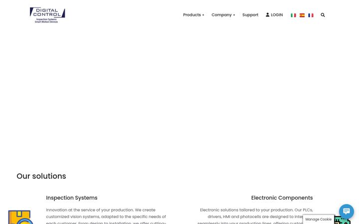 Screenshot of digitalcontrol.it