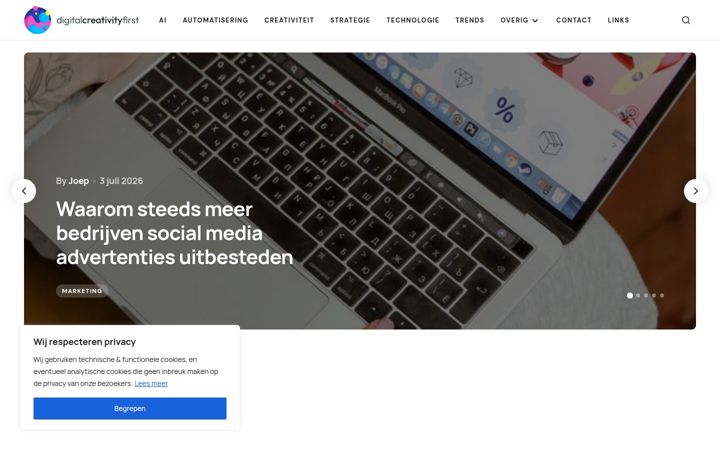 Képernyőkép: digitalcreativityfirst.nl