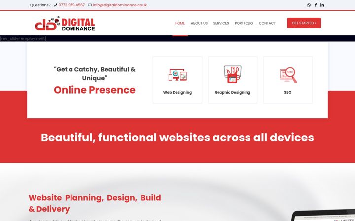 Zrzut ekranu digitaldominance.co.uk