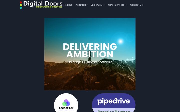 Skærmbillede af digitaldoors.ie