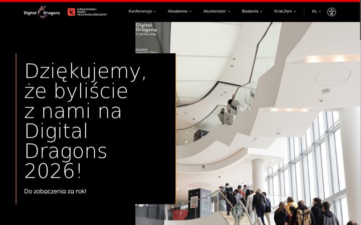 Snimka zaslona za digitaldragons.pl