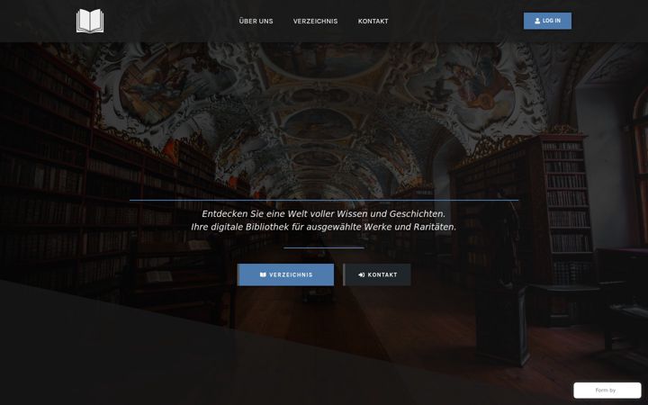Screenshot of digitale-biblioteca.com