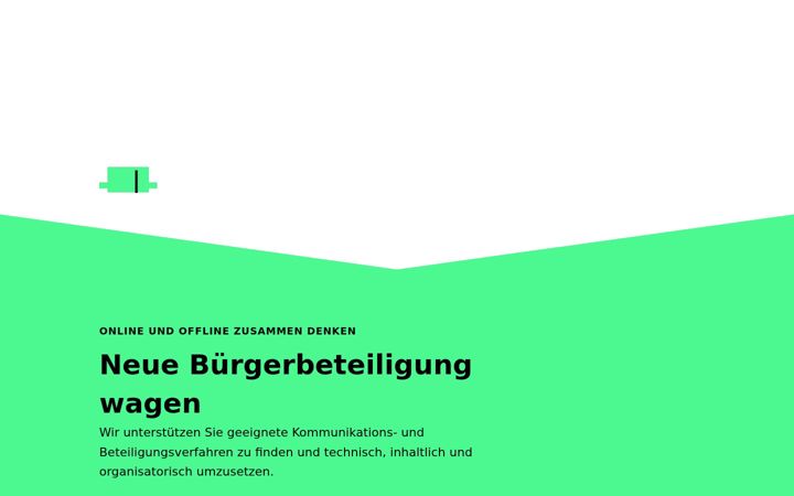 Screenshot ta' digitale-buergerbeteiligung.de