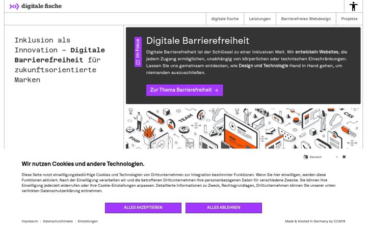 Screenshot of digitale-fische.de