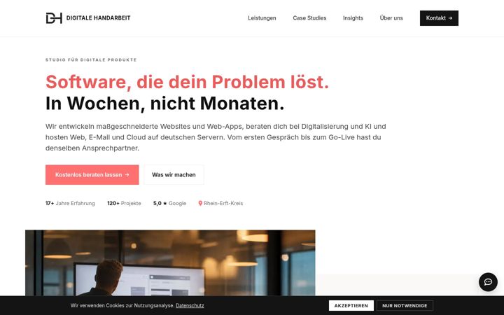 Screenshot di digitale-handarbeit.de