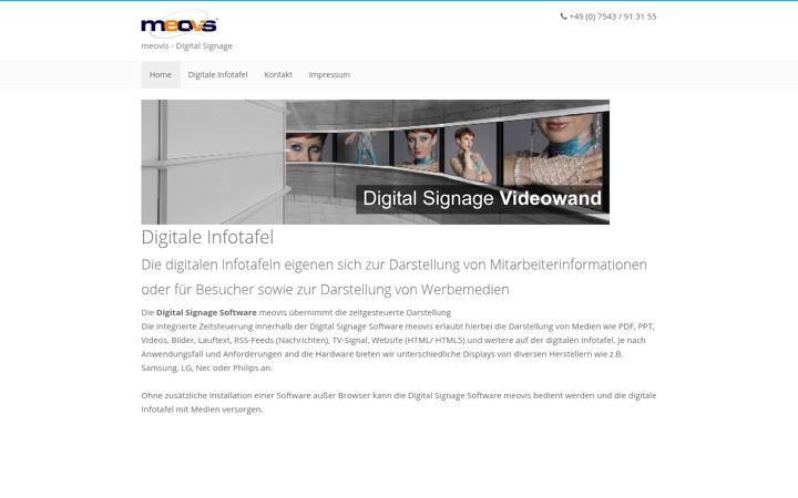 Screenshot of digitale-infotafel.de