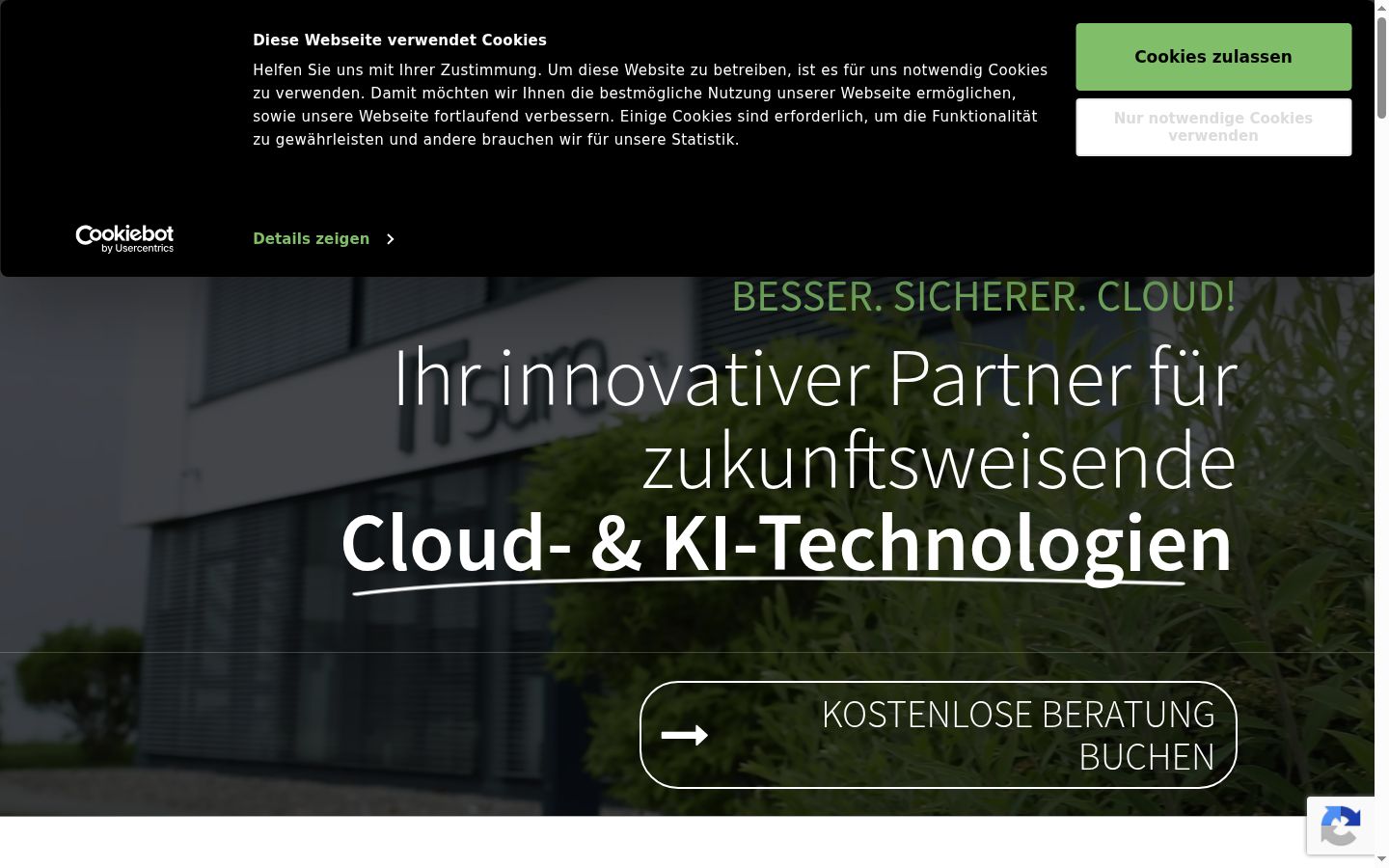 Screenshot tal-banner tal-kunsens muri qabel kwalunkwe interazzjoni