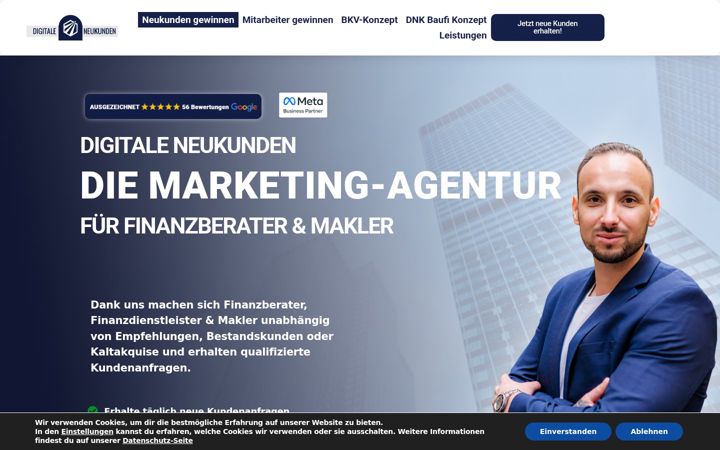 Screenshot ta' digitale-neukunden.de