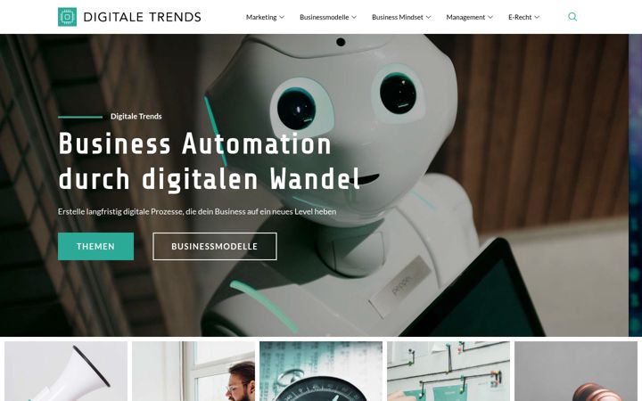 Screenshot of digitale-trends123.de