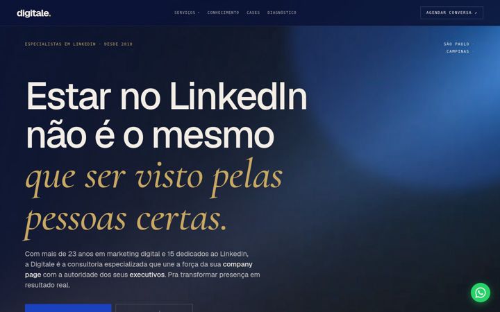 Captura de pantalla de digitale.com.br