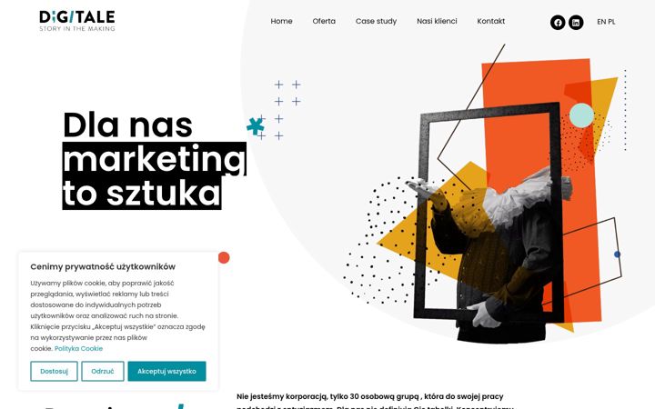Snimka zaslona za digitale.com.pl