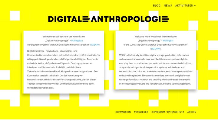 Screenshot of digitaleanthropologie.de