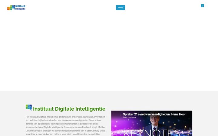 Zrzut ekranu digitaleintelligentie.nl