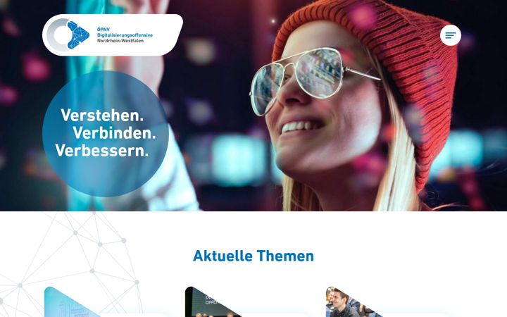 Screenshot of digitalemobilitaet.nrw