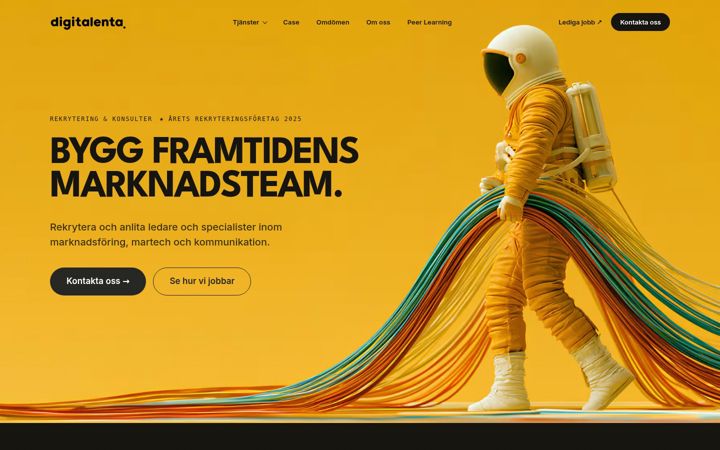 Screenshot di digitalenta.se