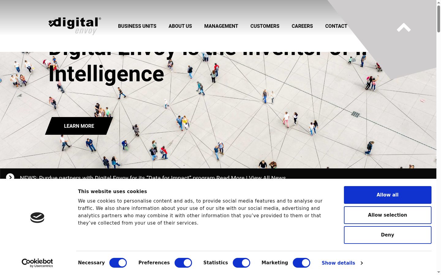 Screenshot tal-banner tal-kunsens muri qabel kwalunkwe interazzjoni