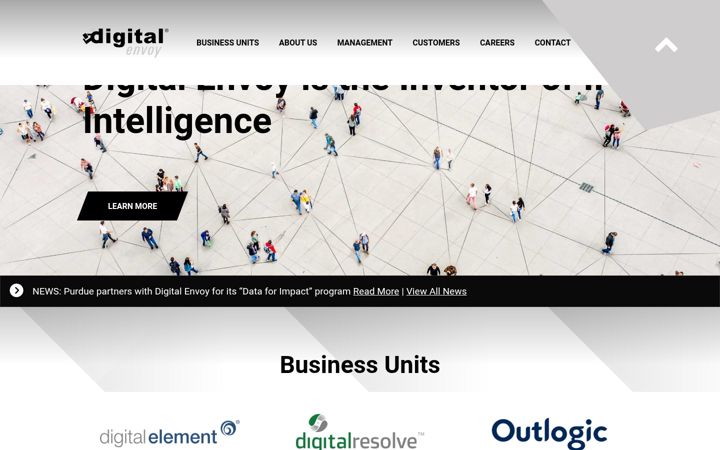 Screenshot ta' digitalenvoy.net