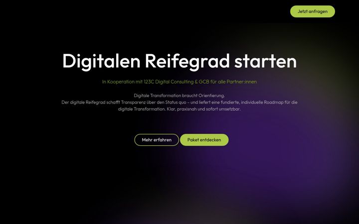 Skärmbild av digitalerreifegrad.de