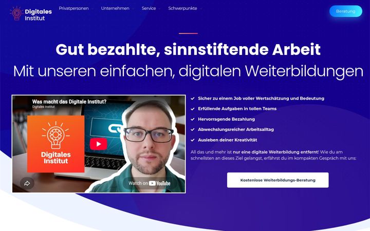 Screenshot of digitales-institut.de