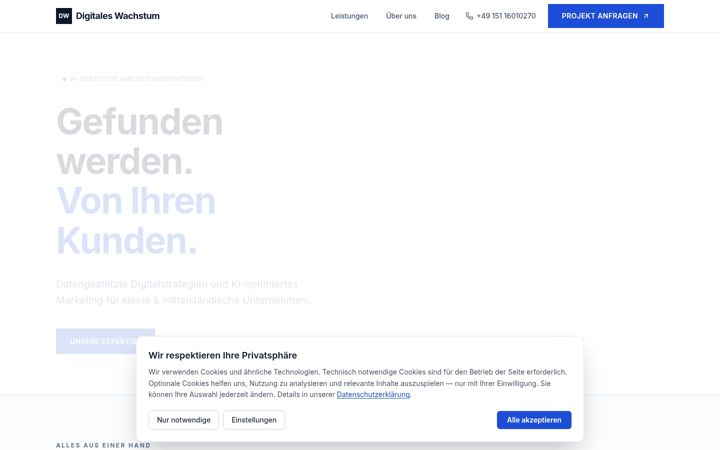 Screenshot of digitales-wachstum.de