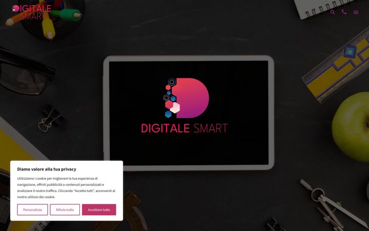 Screenshot von digitalesmart.it