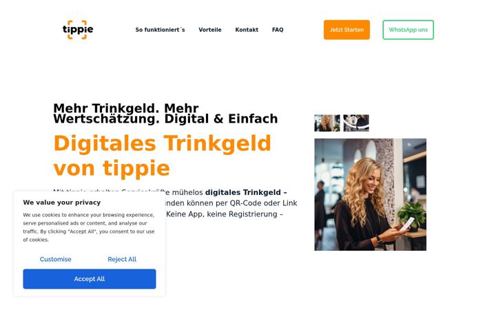 Screenshot of digitalestrinkgeld.eu