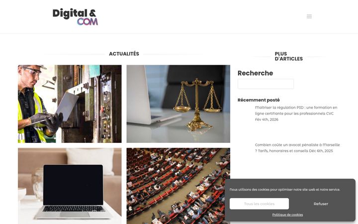 Screenshot of digitaletcom.com