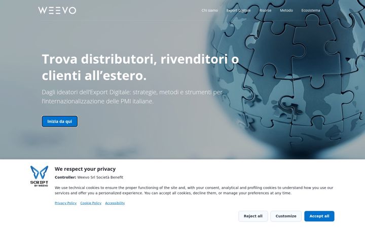Screenshot of digitalexportmanager.com