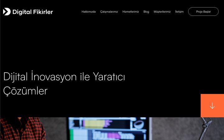 Screenshot of digitalfikirler.com