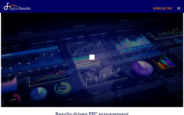 Screenshot of digitalflourish.com