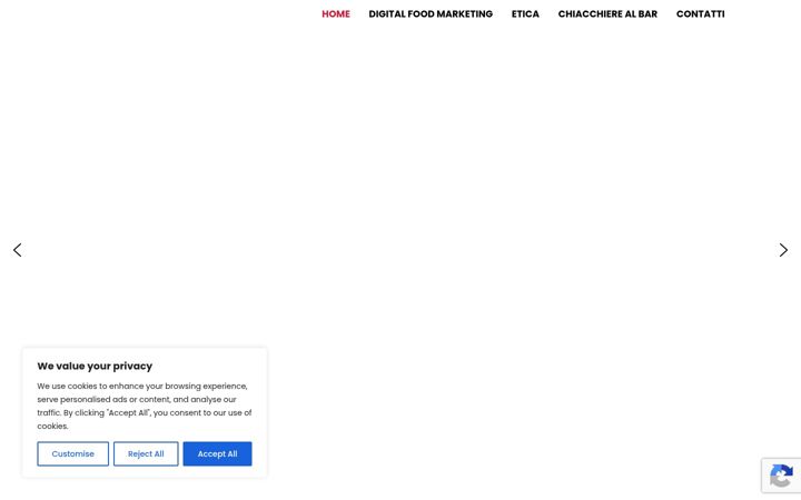 Screenshot von digitalfoodmarketing.it